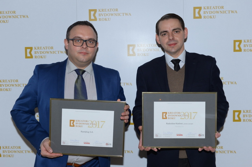 Радослав Коельнер та Rawlplug отримали нагороду Творець будівельної галузі 2017