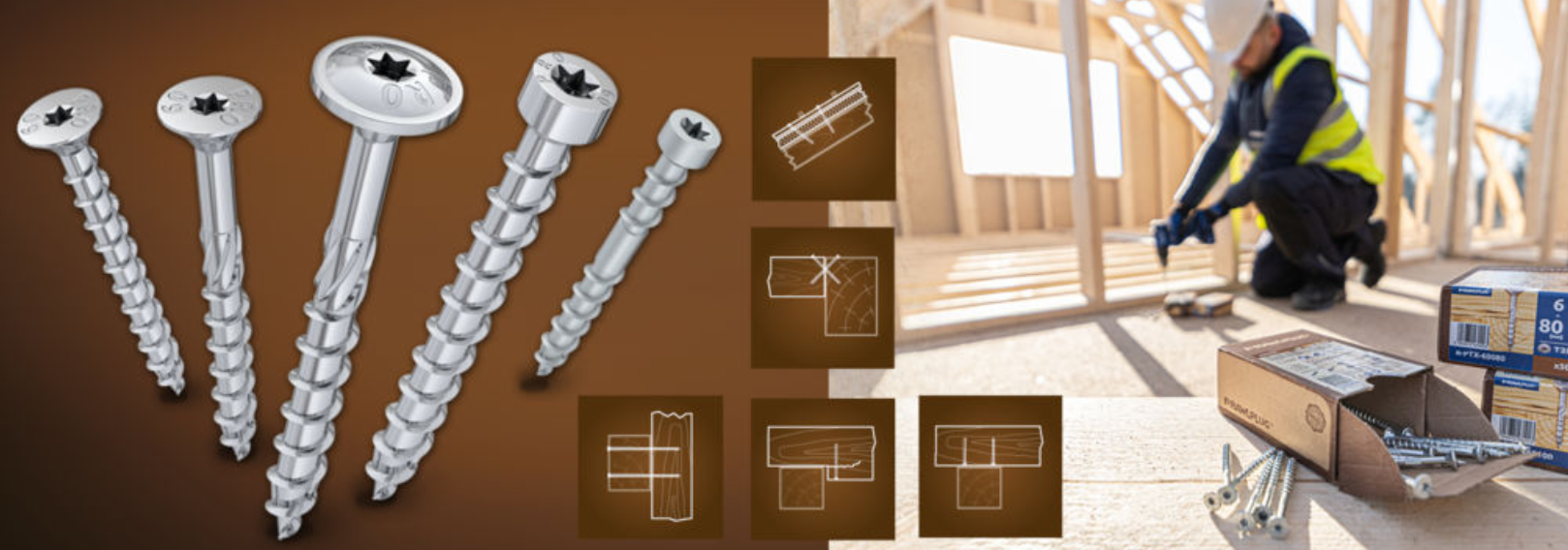 Rawlplug PROCUT – інноваційні шурупи для дерев’яних конструкцій
